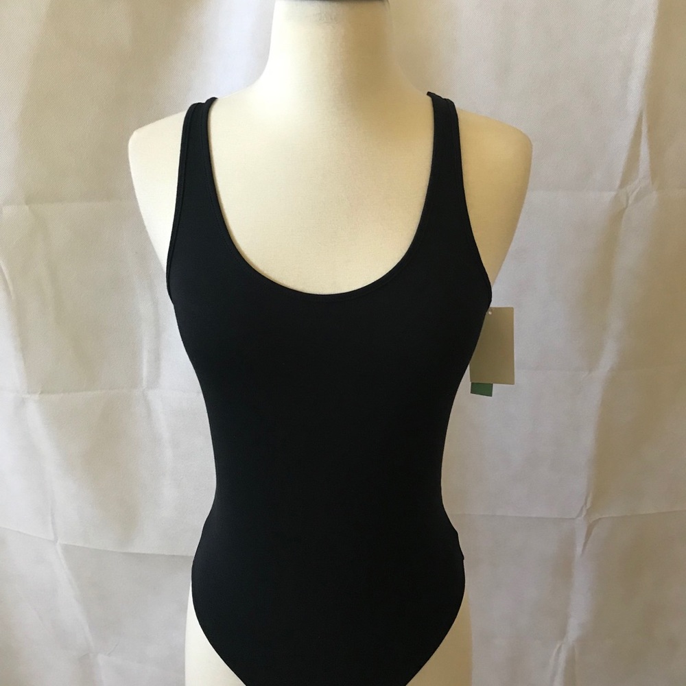 NORDSTROM ABOUND NWT SCOOP NECK BODYSUIT SIZE S
